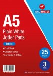Mail Master A5 Jotter Pad 25 Sheets Pack Of 3
