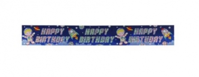 Birthday Boy Banner Space