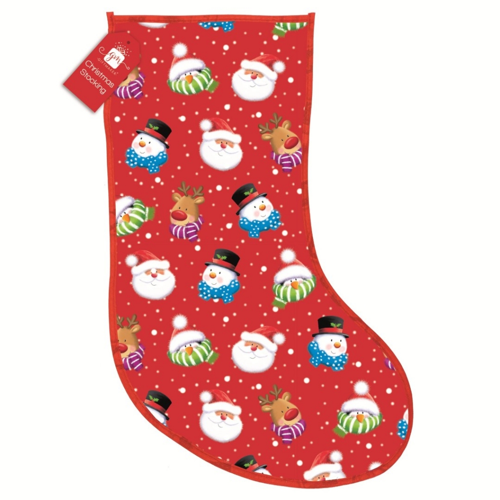 Christmas Stocking PP Woven Large 28cm x 68cm - Click Image to Close