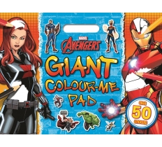 Marvel Avengers Giant Colour Me Pad