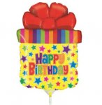 Mini Birthday Present 14" Balloon