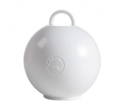 25 x Kalisan White Round Balloon Weight 75g