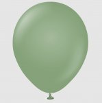 Kalisan 5" Retro Eucalyptus Balloon 100 Pack