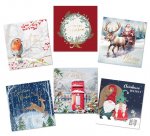 Christmas Cards Square Bumper 30pk