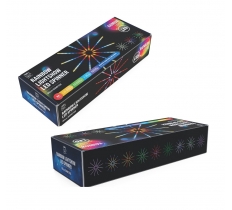 LED EXPLODING DIGITAL SPINNER 60cm RAINBOW