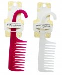 Shower Comb Detangling With Hook