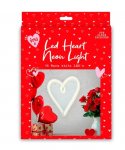 LED Heart Neon Light 30cm x 25cm
