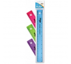 Tiger 30cm / 12" Shatter Resistant Ruler