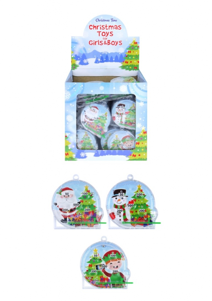 Mini Christmas Pinball Puzzles X 108 ( 11p Each ) - Click Image to Close