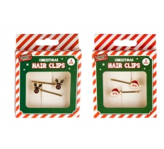 Christmas Hair Clips 2 Pack