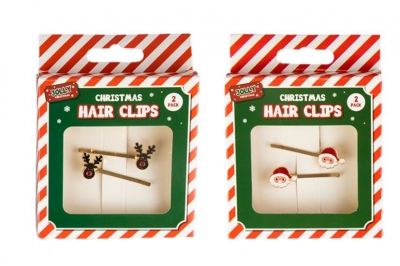 Christmas Hair Clips 2 Pack