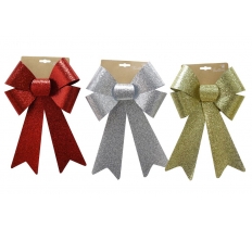Luxury Glitter Bow Large 22cm x 35cm