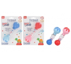 First Steps Dumbbell Rattle 16x5cm 2 Assorted