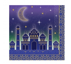 Eid 33cm x 33cm Paper Napkins 16 Pack