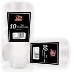 10PC PINT PLASTIC CUPS