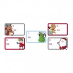 Christmas Cute Stickers Pack Of 50