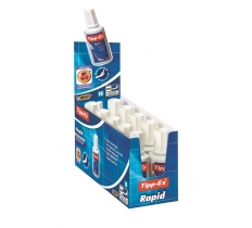 TIPP-EX CORRECTION FLUID RAPID WHITE 20ML PACK OF 10