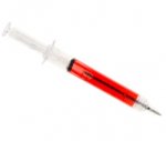 Novelty fake 'Blood' Syringe Pen