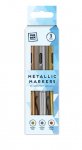 Metallic Markers 3pk