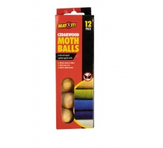 Cedarwood Moth Balls - 12 Pack