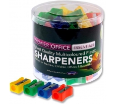 Premier Office Plastic Pencil Sharpener 72 Pack