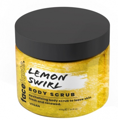 Face Facts Body Scrub Lemon Swirl