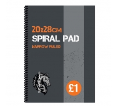 Spiral Note Pad, 20X28cm