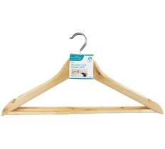 3PC Wooden Coat Hanger