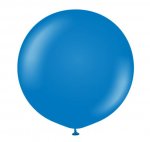 Kalisan 36" Standard Blue Latex Balloons 2 Pack