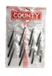 County Eyebrow Tweezers x 12