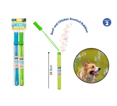 Chicken/Beef Scented Pet Bubble Wands