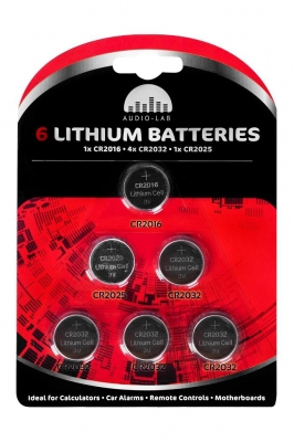 Lithium Batteries 5 Pack