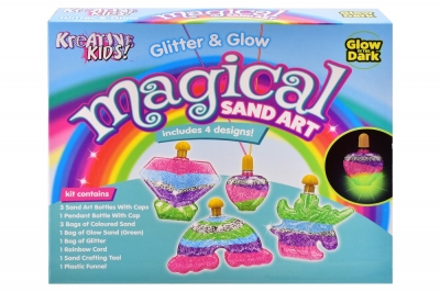 Glitter And Glow Magical Sand Art
