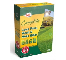 Doff Complete Lawn Feed, Weed & Moss Killer 1.6kg