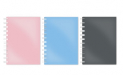 A5 Wiro PP Cover Notebook