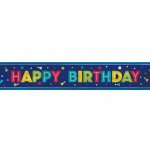 Peppy Bday Foil Bnnr-12Ft