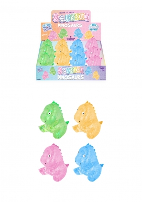 Sugar Maltose Dinosaur Squeeze Toy with Sugar Filling (14cm)