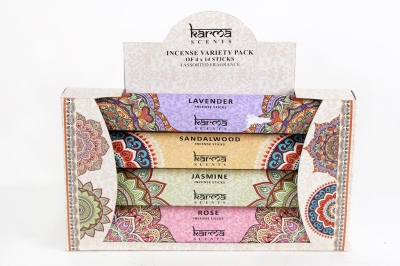 Incense Variety Pack Of 4 X 14 Sticks