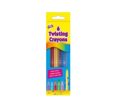 Tallon 6 Twist Action Crayons