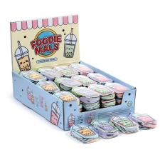 Foodiemals Bubble Tea Compressed Travel Towel