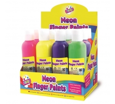 Tallon Neon Finger Paints 200ml