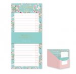 Magnetic Shopping List Pad Pink Blossom