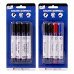 Tallon 4 Permanent Markers Chisel Tip