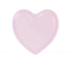 Mother'S Day Pink Ceramic Heart Plate