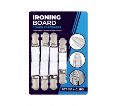 Set Of 4 Iron Board Clips