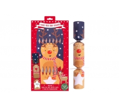 Christmas Make Your Own 12" Reindeer Crackers 6 Pack