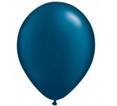 Qualatex 5" Round Pearl Midnight Blue Latex Balloons 100Ct