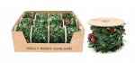 Holly & Berries Garland 2.7M