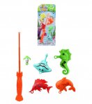 Small Fishing Game 6-Piece