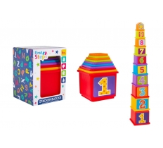 First Steps 10 Stack Up Blocks